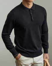 Load image into Gallery viewer, Button Lapel Knit Pullover
