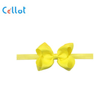 Load image into Gallery viewer, 30 Pcs Colors 4.5 Inches Grosgrain Ribbon Baby Girls Hair Bows Headbands for Infants Newborn and Toddlers
