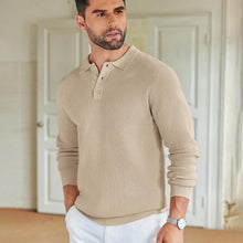 Load image into Gallery viewer, Soft Knit V Polo
