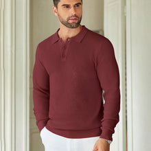 Load image into Gallery viewer, Soft Knit V Polo
