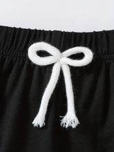 Load image into Gallery viewer, Girls Knit Athletic Shorts Set
