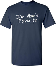 Load image into Gallery viewer, I&#39;M Mom&#39;S Favorite Christmas Children Sibling Rivalry Funny T Shirt
