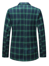 Load image into Gallery viewer, Plaid Summer Woven Blazer
