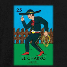 Load image into Gallery viewer, El Charro Cowboy Loteria Card Mexican Bingo Baby Toddler Kids Girl Boy T-Shirt
