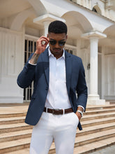 Load image into Gallery viewer, Slim Cotton Woven Blazer
