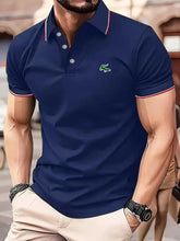 Load image into Gallery viewer, Croc Print V Polo
