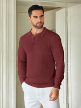 Load image into Gallery viewer, Soft Knit V Polo
