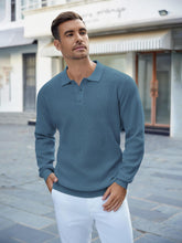Load image into Gallery viewer, Soft Knit V Polo
