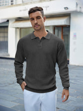 Load image into Gallery viewer, Soft Knit V Polo
