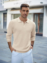 Load image into Gallery viewer, Soft Knit V Polo
