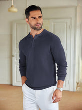 Load image into Gallery viewer, Soft Knit V Polo
