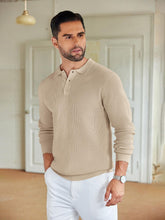 Load image into Gallery viewer, Soft Knit V Polo
