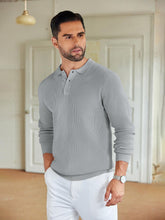 Load image into Gallery viewer, Soft Knit V Polo
