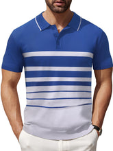 Load image into Gallery viewer, Striped Slim Polo
