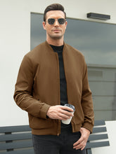 Load image into Gallery viewer, Men’s Lightweight Casual Flight Bomber Jacket
