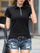 Load image into Gallery viewer, Black Soft Polo
