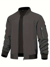 Load image into Gallery viewer, Lightweight Men's Windbreaker Bomber Jacket
