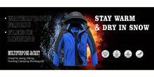 Load image into Gallery viewer, Men’s Winter Ski Jacket with Hood
