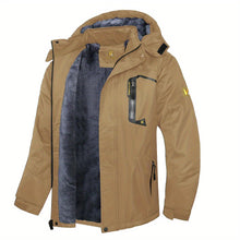 Load image into Gallery viewer, Men’s Winter Ski Jacket with Hood
