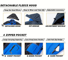 Load image into Gallery viewer, Men’s Winter Waterproof Fleece-Lined Ski Jacket
