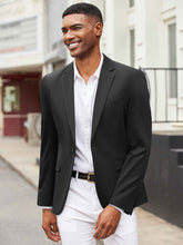 Load image into Gallery viewer, Notch Lapel Knit Blazer
