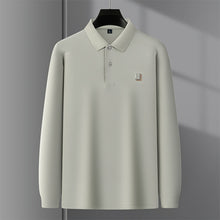 Load image into Gallery viewer, Embossed Alpha Knit Polo

