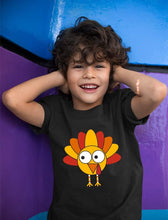 Load image into Gallery viewer, Little Turkey Thanksgiving Holiday Shirt Cute Youth Kids T-Shirt
