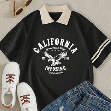 Load image into Gallery viewer, Wild Graphic Polo Top
