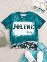 Load image into Gallery viewer, Leopard Letter Summer Tee
