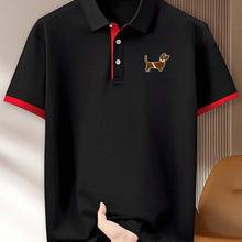 Load image into Gallery viewer, Dachshund Print Polo
