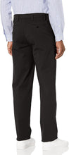 Load image into Gallery viewer, Men&#39;S Classic Fit Workday Khaki Smart 360 Flex Pants (Standard and Big &amp; Tall), Black, 34W X 32L
