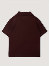 Load image into Gallery viewer, Viscose Knit Polo Top
