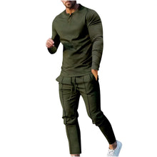 Load image into Gallery viewer, Men&#39;S Tracksuit 2 Piece Hooded Athletic Sweatsuits Casual Running Jogging Sport Suit Sets Fall Outfits for Men on Clearance
