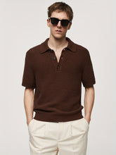 Load image into Gallery viewer, Viscose Knit Polo Top
