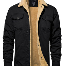 Load image into Gallery viewer, Men’s Cotton Cargo Winter Jacket
