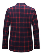 Load image into Gallery viewer, Plaid Summer Woven Blazer
