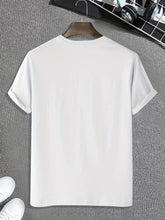 Load image into Gallery viewer, Men’s Geometric Appliqué Crew-Neck T-Shirt
