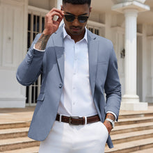 Load image into Gallery viewer, Slim Cotton Woven Blazer
