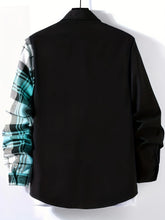 Load image into Gallery viewer, Plaid Button Cardigan Jacket
