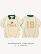 Load image into Gallery viewer, Italia Print Polo
