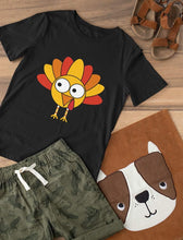 Load image into Gallery viewer, Little Turkey Thanksgiving Holiday Shirt Cute Youth Kids T-Shirt
