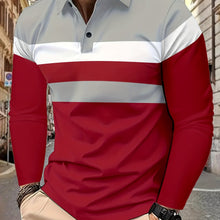 Load image into Gallery viewer, Color Block Golf Long Sleeve

