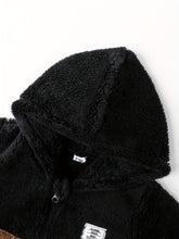 Load image into Gallery viewer, Color-Block Fleece-Lined Winter Hooded Jacket
