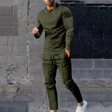 Load image into Gallery viewer, Men&#39;S Tracksuit 2 Piece Hooded Athletic Sweatsuits Casual Running Jogging Sport Suit Sets Fall Outfits for Men on Clearance
