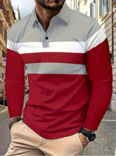 Load image into Gallery viewer, Color Block Golf Long Sleeve
