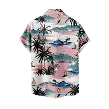 Load image into Gallery viewer, Short Sleeve Blouses for Work Summer Vacation Tourism Beach Fashion Trend Leisure 3D Digital Printing Short Sleeve Shirt Hawaii Shirt for Men Xxl Tall
