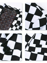 Load image into Gallery viewer, Tweed Check Woven Blazer
