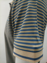Load image into Gallery viewer, Stripe Knit Polo Tops
