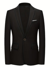 Load image into Gallery viewer, Classic Tux Woven Blazer
