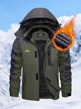 Load image into Gallery viewer, Men’s Winter Waterproof Fleece-Lined Ski Jacket
